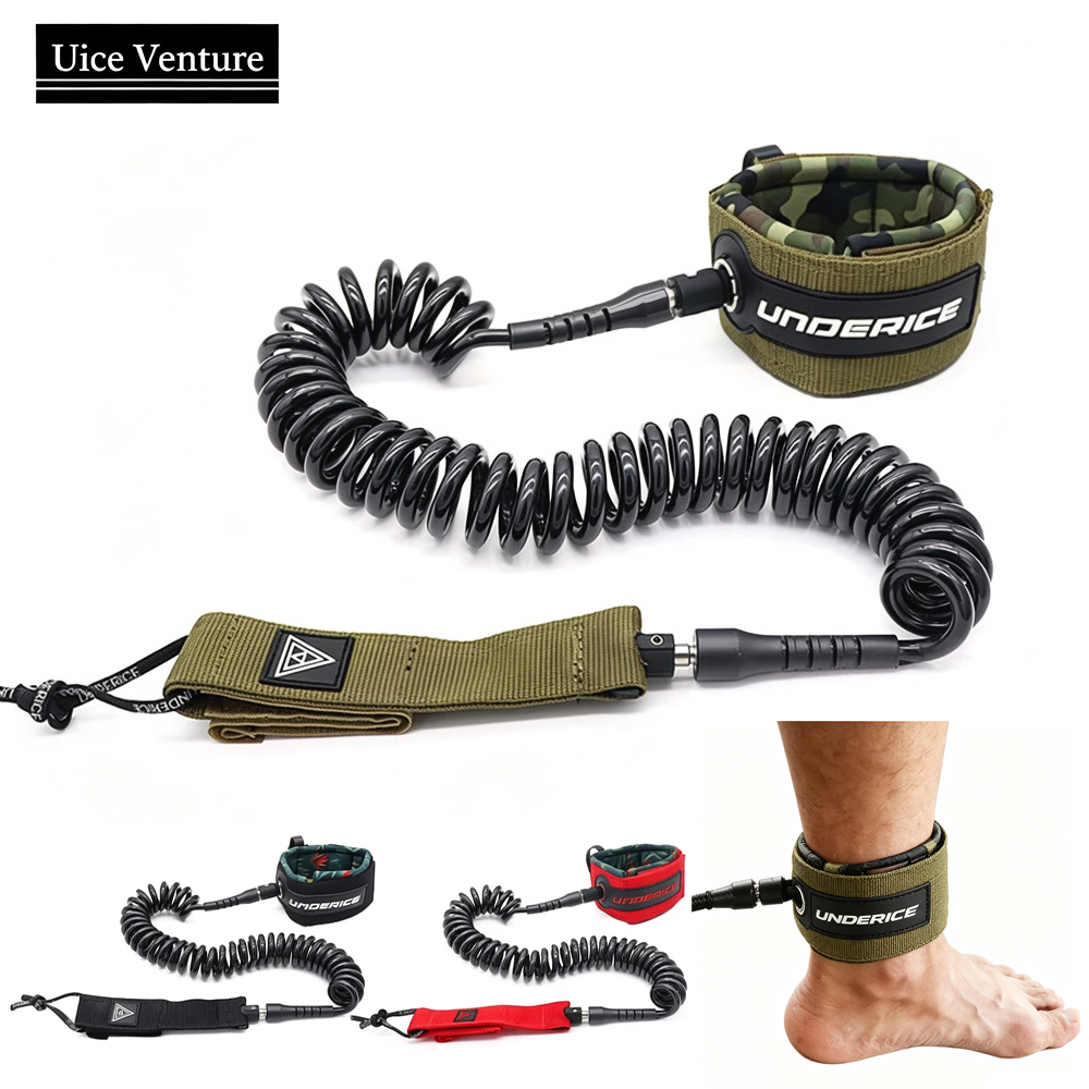 Surfboard Leash Ankle - SUP Paddle Leash 7MM10FT Surfing Leash