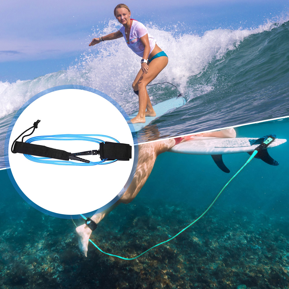 Straight Surfboard Leash Super - Surfboard Leash Ankle 评论和价格
