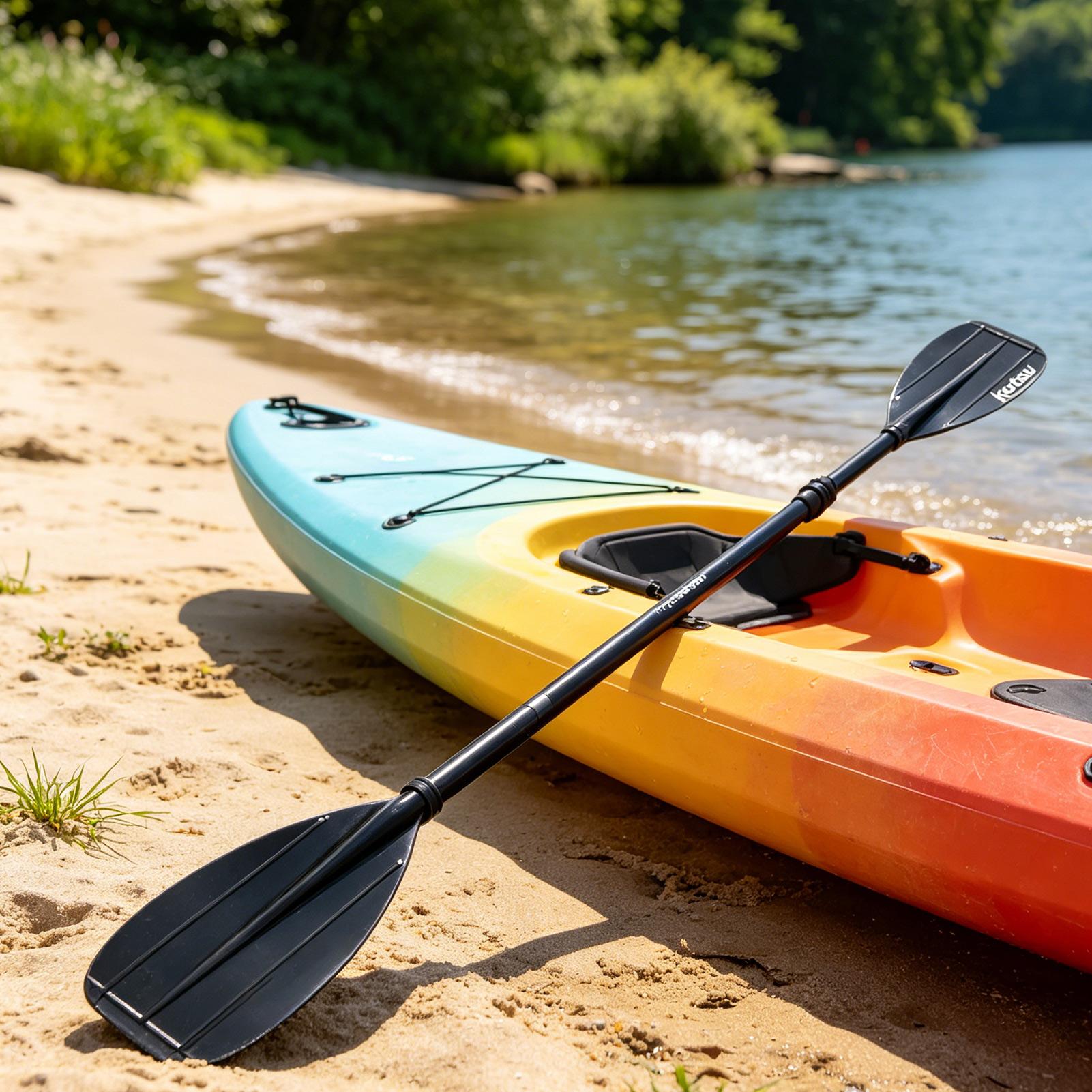 Carbon Fiber Paddle 2 Section  - Kayak Paddle Carbon 评论和价格