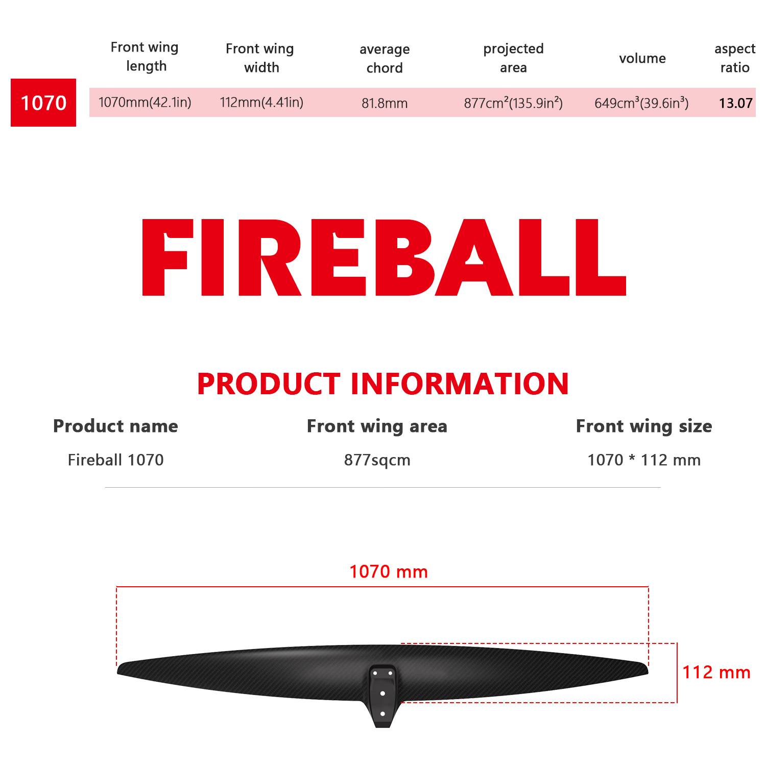 MSAxis Fireball 1070 Front Win - Kayak Paddle Carbon 评论和价格