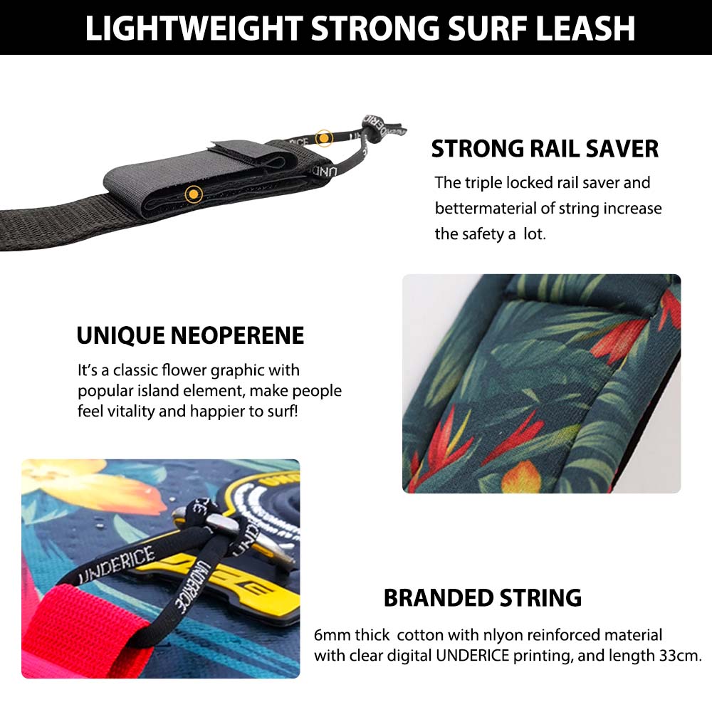 SUP Paddle Leash 7MM10FT Surfi - Surfboard Leash Ankle 评论和价格