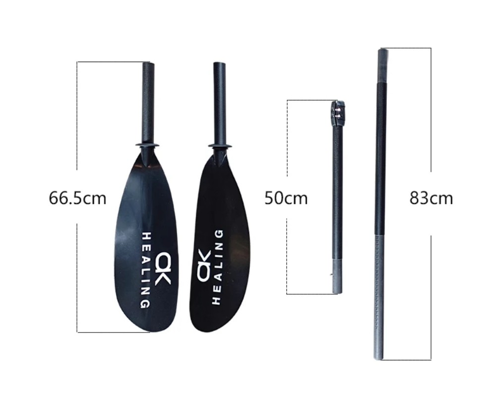 Stock 4-Section Black Carbon 3 - Kayak Paddle Carbon 评论和价格