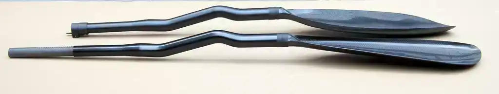 Carbon Fiber Bent Shaft Spoon  - Kayak Paddle Carbon 评论和价格
